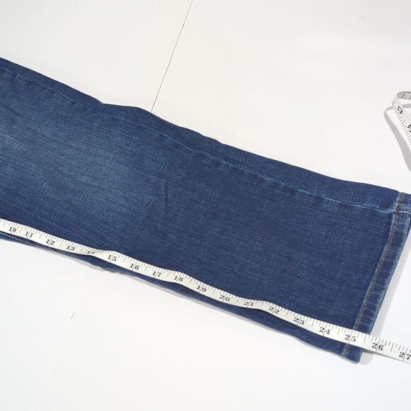 Eileen Fisher Jeans Womens 8 Medium Wash Straight Leg  R19bd - Picture 8 of 8